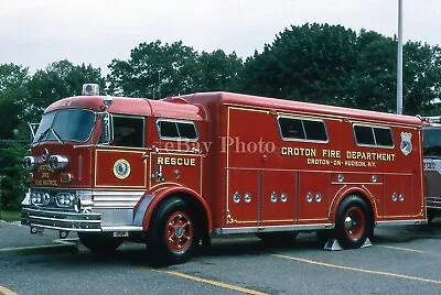 Fire Apparatus Slide- Croton-On-Hudson NY Fire Patrol Mack C • $5