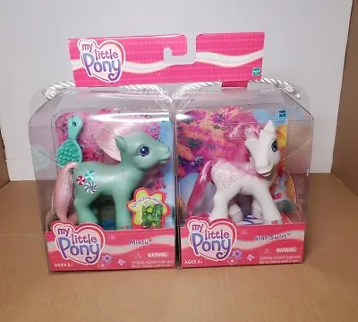 Vintage 2003 My Little Pony 2 Pack G3 Minty And Star Swirl - RARE & NEW! • $109.99