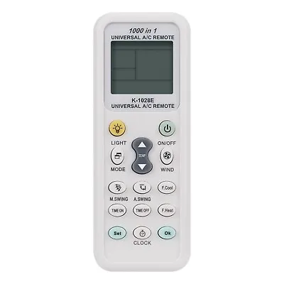 Universal Remote Control Fit For York Haier Fujitsu Carrier Air Conditioner • $8.86