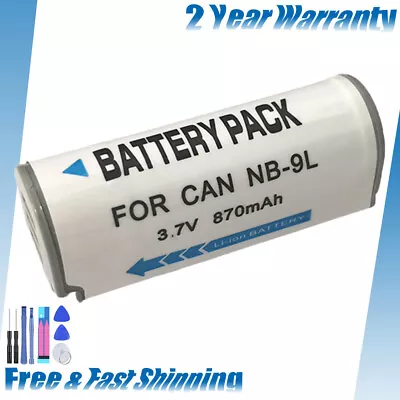 Battery For Canon NB-9L 870mAh - IXUS 500 HS 510 HS 1000 HS 1100 HS • £14.98