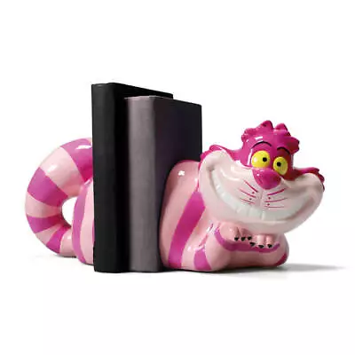 Disney Gifts - Disney Bookends: Alice In Wonderland 'Cheshire Cat' Pink 33c... • $60.18