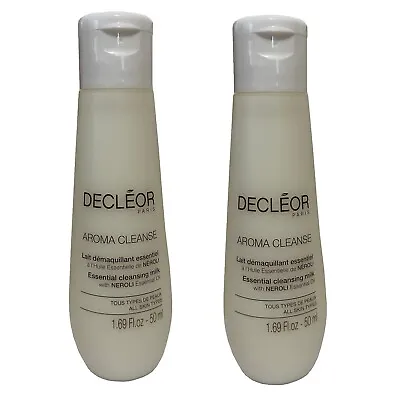 £15.99 • Buy Decleor Aroma Cleanse Cleansing Milk 50ml X 2 = 100ml