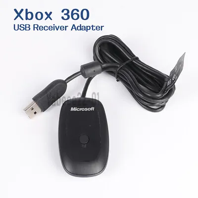 $43.30 • Buy Microsoft Xbox 360 Wireless Gaming USB Receiver Adapter For Windows PC