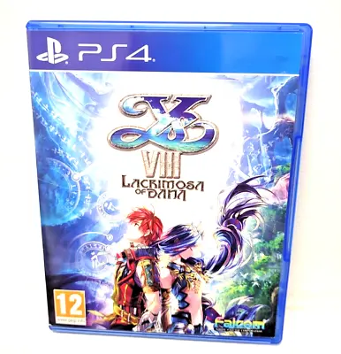 PS4 YS VIII Lacrimosa Of Dana EXCELLENT Condition PS5 Compatible RPG Game • $67.99