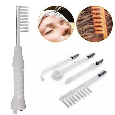 $36.06 • Buy High Frequency Electrode Wand Violet Ray Facial Machine Skin Care Acne Removal