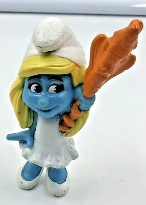 2013 Peyo SMURFS Smurfette McDonald's Happy Meal Toy PVC Figure • $4.99