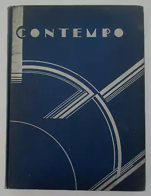 CONTEMPO Art Deco Illustrations By John Vassos W/ Ruth Vassos Text 1929 • $59.95