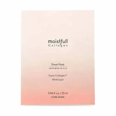 Etude House Moistfull Collagen Sheet Mask 25ml*5ea - FREE SHIPPING • $23.74