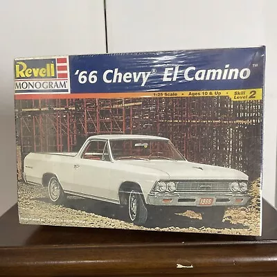 1966 CHEVY EL CAMINO 1/25 REVELL MONOGRAM 1998 Sealed Box Model Kit • $50