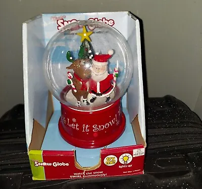 2021 Wondershop Target Musical Snow Globe Christmas Collectible-Reindeer Present • $13