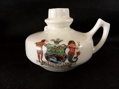 Crested China - BETTWS -Y- COED Crest - Oil Lamp - Victoria China. • £5