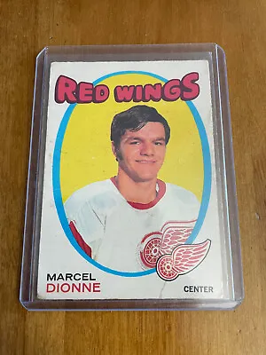 1971-72 O-Pee-Chee Marcel Dionne Rookie Card #133 Detroit Red Wings • $50