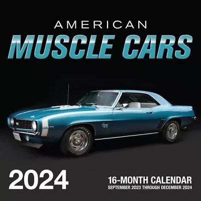 American Muscle Cars 2024 Format: Calendar • $12.79