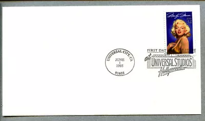 FDC Scott 2967 Marilyn Monroe 1995 Universal City CA No Cachet • $1