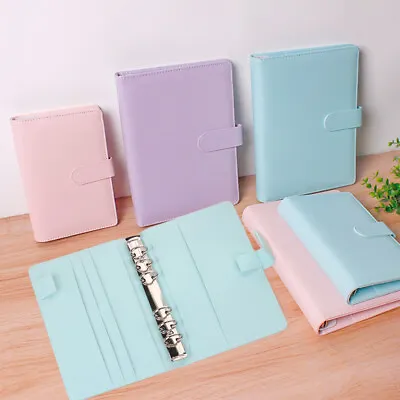 £5.28 • Buy A5 A6 Classic Loose Leaf Ring Binder Notebook Planner Weekly Monthly Diary