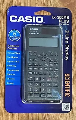 CASIO FX-300 MS PLUS Scientific Calculator For Algebra Geometry Calculus NEW • $15.16