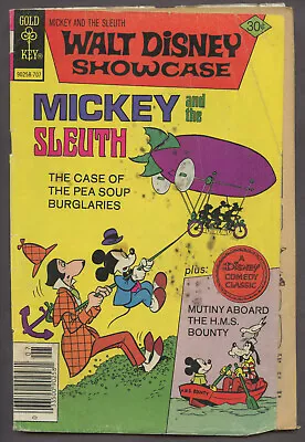 1977 Gold Key Comics #39 Walt Disney Showcase Mickey And The Sleuth Pea Soup • $0.99