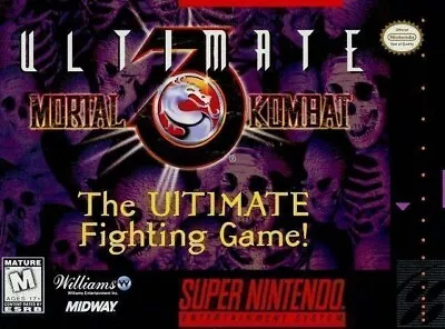 Ultimate Mortal Kombat 3 - SNES Super Nintendo Game • $43.97