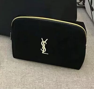 Yves Saint Laurent Novelty Makeup Pouch NEW From Japan • $22