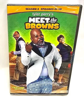 Brand New Tyler Perry's Meet The Browns Complete Second Season 2 DVD 2009 Sealed • $23.93