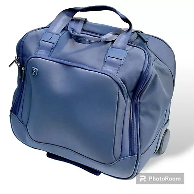 Victorinox Rolling Luggage Bag Mobilizer 16x15x9 Navy Blue • $99.95