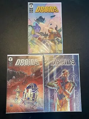 3 X Dark Horse Comics Star Wars Droids (1994) #2 #3 #4 R2-D2 C-3PO Covers • £11.99