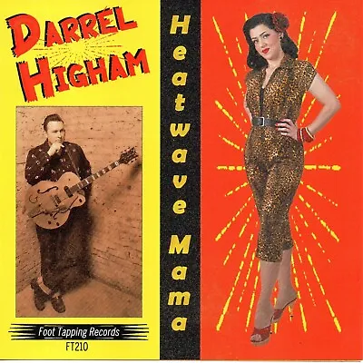DARREL HIGHAM Heatwave Mama CD - Rockabilly - NEW • £12.15
