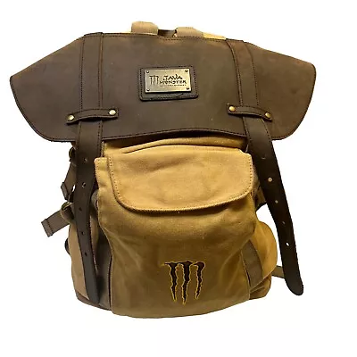Monster Java Backpack With Small Pockets And Laptop Pocket • $59.99