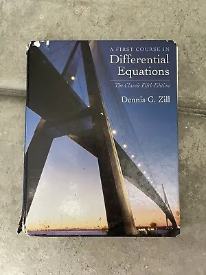 $2 • Buy A First Course In Differential Equations Classic Edition : The Classic Fifth...