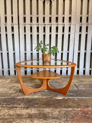 Beautiful Astro Style Teak Coffee Table Vintage Retro Mid Century • £165