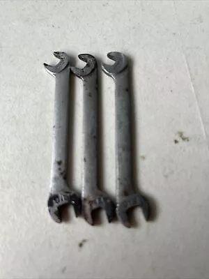 VINTAGE BONNEY USA SET OF 3 MINIATURE PRECISION WRENCHES  (t22) • $5