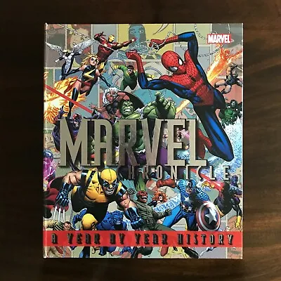 £12 • Buy Marvel Chronicle: A Year By Year History Complete With Sleeve DK 2008 