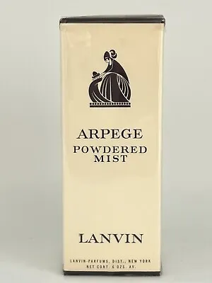 Vintage Lanvin Arpege  Powdered Mist  6 OZ SEALED • $34.75