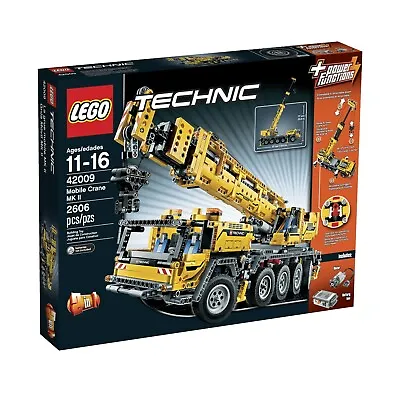 LEGO 42009 TECHNIC Mobile Crane MK II- Brand New • $1250