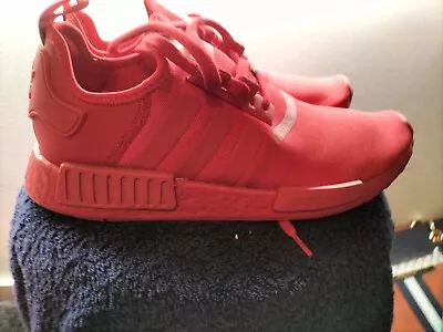 Size 11- Adidas NMD R1 Triple Red 2021 • $60