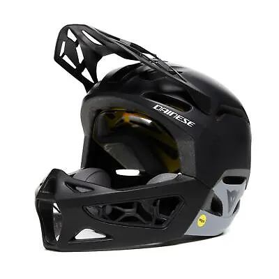 Dainese Linea 01 MIPS Full Face MTB / Enduro Helmet Black Grey S/M M/L L/XL • $151.58