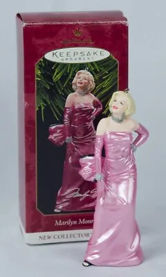 Hallmark Keepsake Marilyn Monroe Pink Dress 1997 Christmas Ornament 1st Series • $4.99