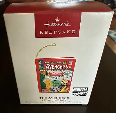 Hallmark Ornament 2023 The Avengers 60th Anniversary Marvel NEW • $10.95