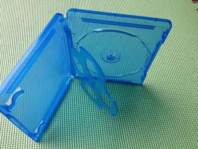  50 14mm 3 Discs Blu-ray Case With 1 Tray With Blu-ray Logo BD3BLU14MM-BL1403 • $60