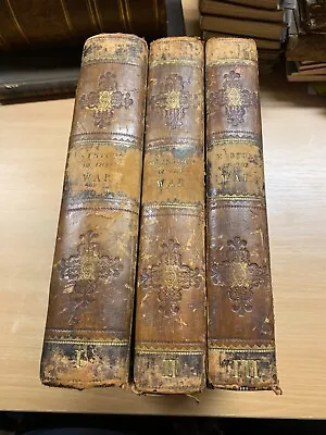 *rare* 1815 Impartial History Of Naval Military Political Volumes 1-3 Books (ev) • £289.99