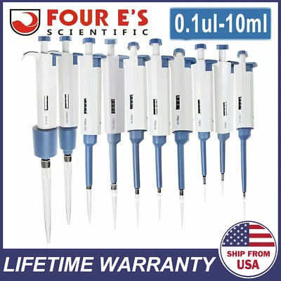 $15.99 • Buy 2022 Single Channel Pipette 0.1ul-10ml Micro Volume Transfer Pipettor Laboratory