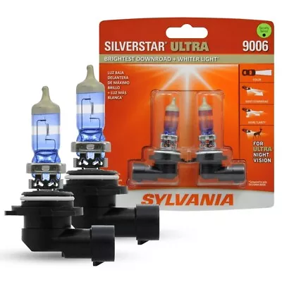 SYLVANIA 9006 SilverStar Ultra High Performance Halogen Headlight Bulb 2 Bulbs • $44.75