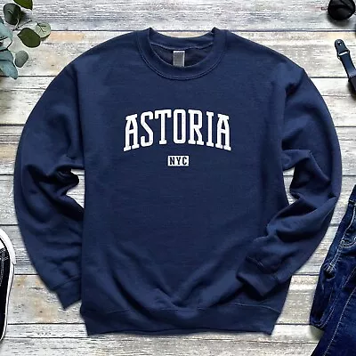 Astoria Sweatshirt | Astoria New York City Vintage Crewneck Sweatshirt • $40.50