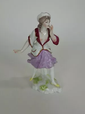 Vintage Porcelain Figurine Victorian Women Made In France 7.5  • $30