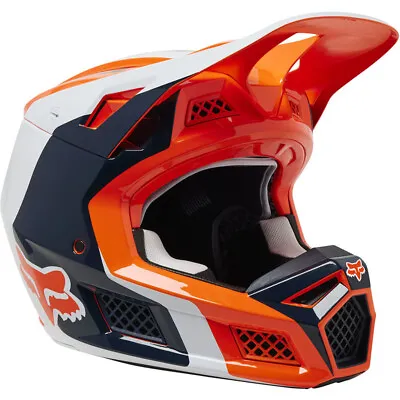 NEW Fox V3 RS Efekt FLO Orange Motocross Dirt Bike Helmet • $499