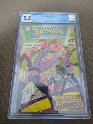 Adventure Comics 373 Superboy 1st App Tordano Twins  Silver Age Cgc 5.5 Key • $200