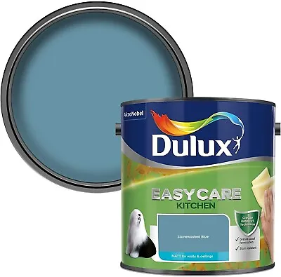 £27.99 • Buy Dulux 500000 Easycare Kitchen Matt Emulsion Paint For Walls And Ceilings - Stone