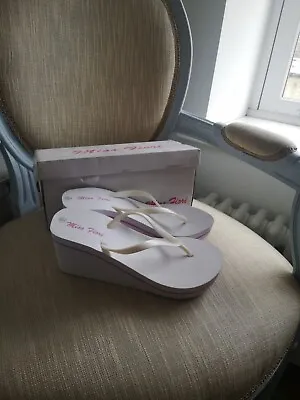 £4.99 • Buy Miss Fiori Wedge Shoes Size 6