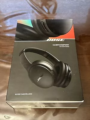 BOSE QuietComfort Wireless Over-Ear Noise Cancelling Headphones BLACK Sealed • $215