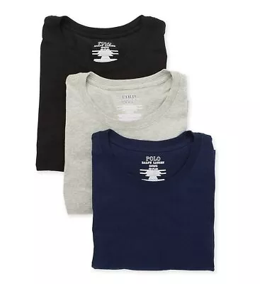 Polo Ralph Lauren LFC2P3 4D Flex Cooling Cotton Modal Crew T-Shirt - 3 Pack • $49.50